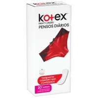 KOTEX PANTY LINERS NORMAL-DEODORIZED (20 counts)